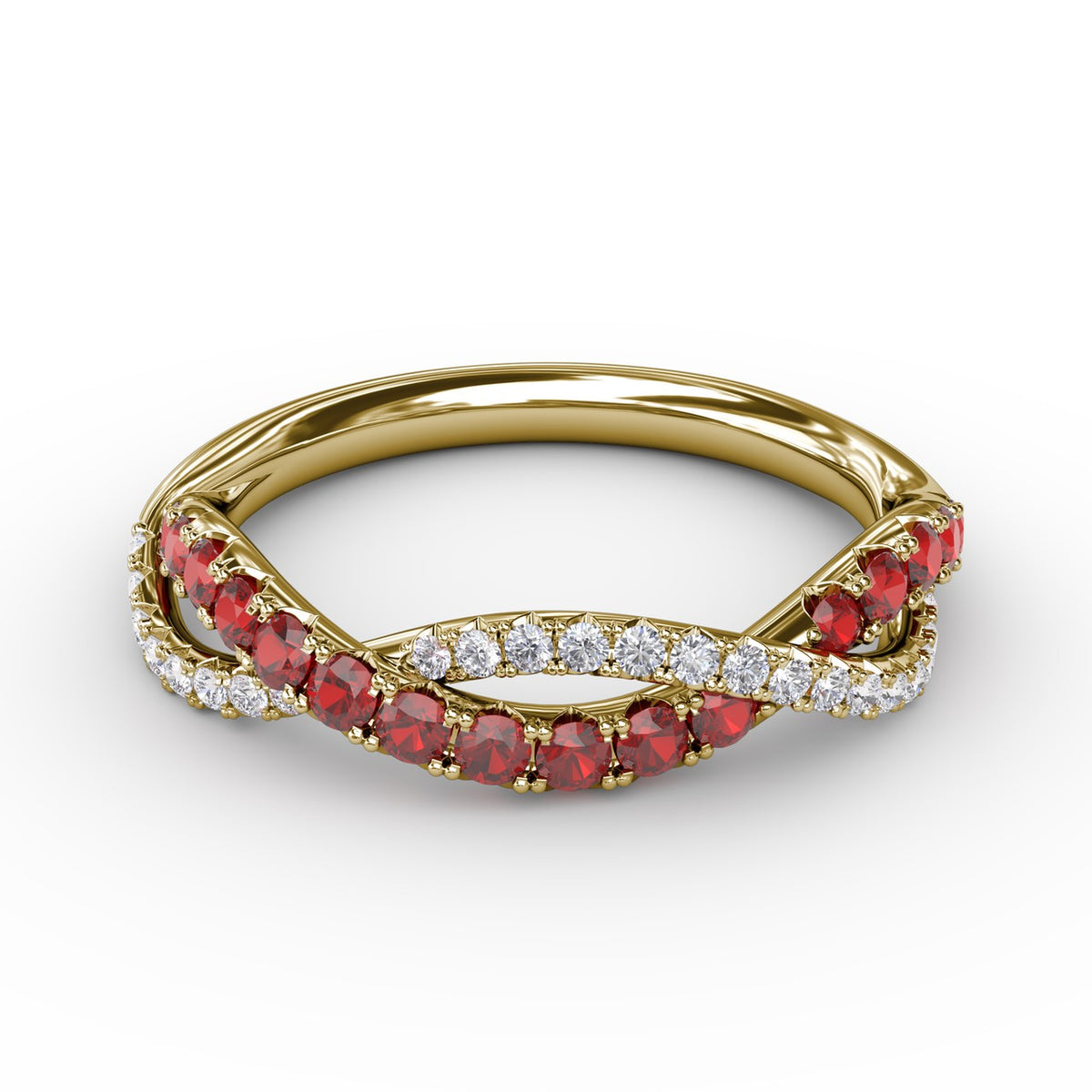 Infinite Love Ruby and Diamond Ring