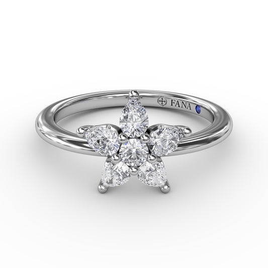 Catalina Diamond Star Ring