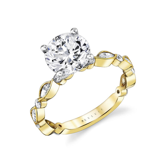 Sylvie Tulira Vine Inspired Engagement Ring – Xyris