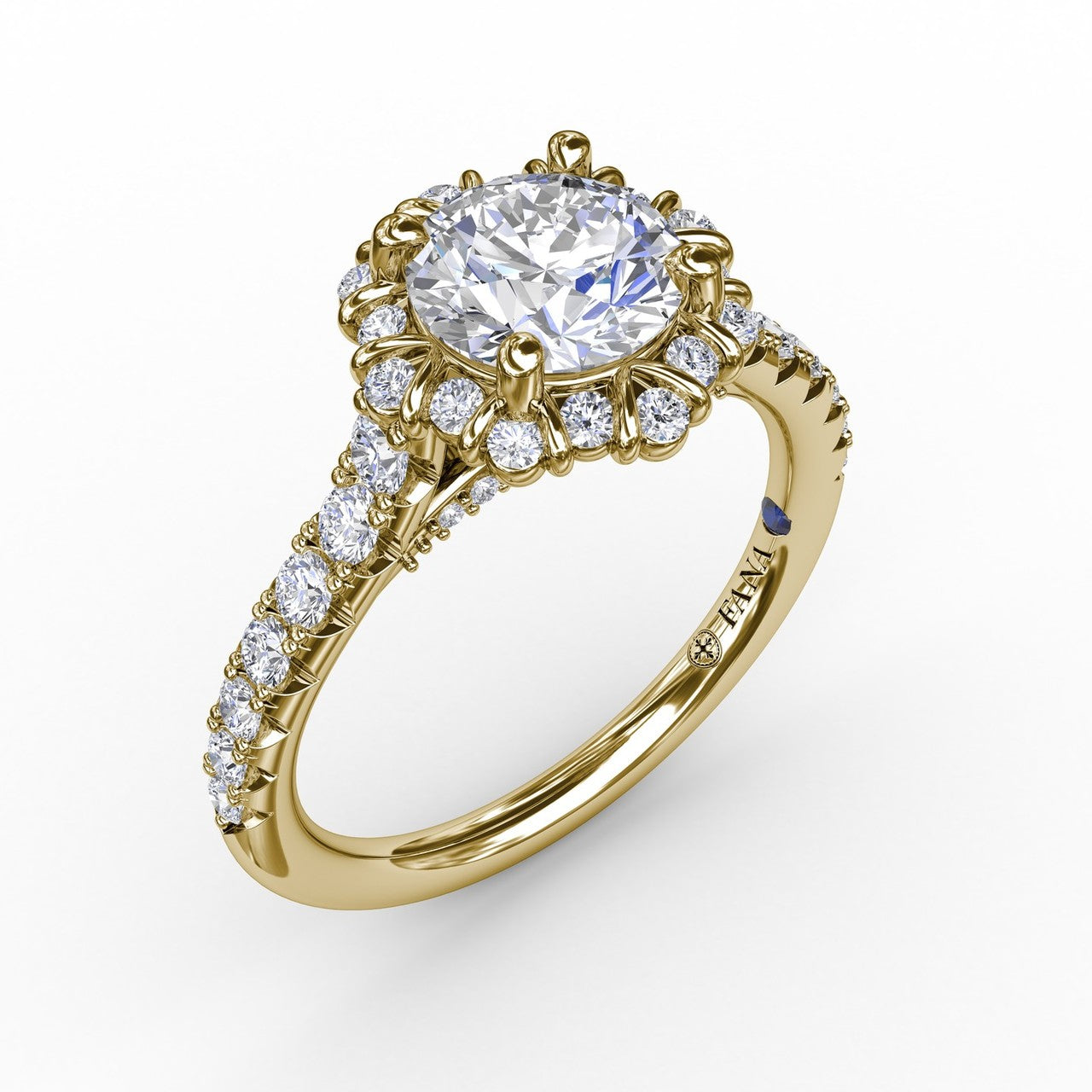 Halo Diamond Engagement Ring – Markham Fine Jewelers