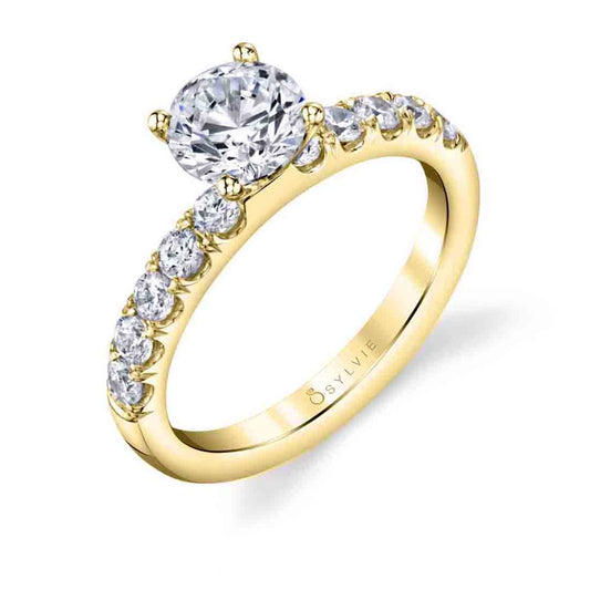 Sylvie Classic Engagement Ring - Octavie