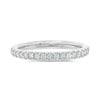 0.41CT 14K W/G DIAMOND ETERNITY LADY'S BAND SZ 7.5