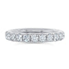 1.84CT 14K W/G DIAMOND ETERNITY BAND SZ 5