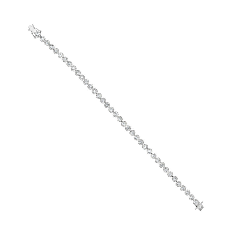 3.03CT 14K W/G DIAMOND LADY'S BRACELET