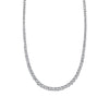 4.39CT 14K W/G DIAMOND TENNIS NECKLACE