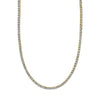 0.95CT 14K Y/G DIAMOND TENNIS NECKLACE