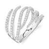 0.68CT 14K W/G DIAMOND LADY'S RING