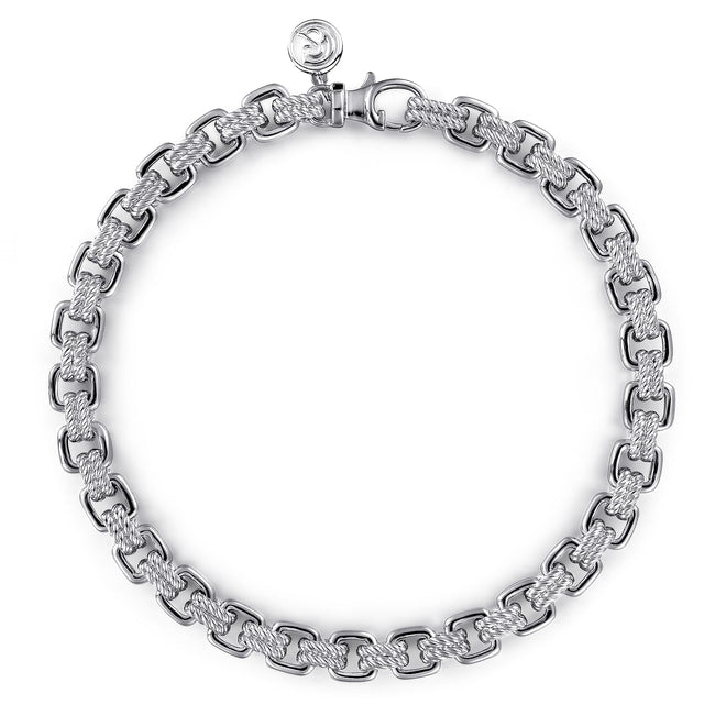 925 Sterling Silver Chain Bracelet