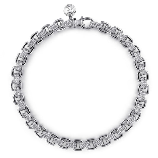 925 Sterling Silver Chain Bracelet