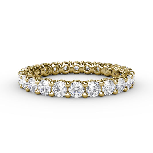 Shared Prong Eternity Band