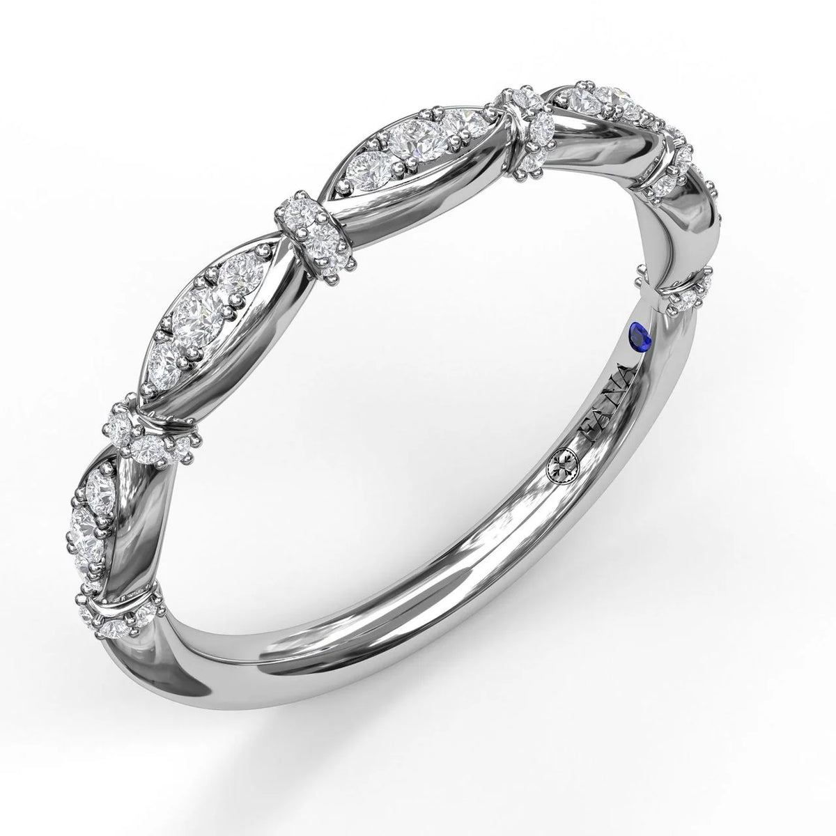 Prong Set  Marquise Band