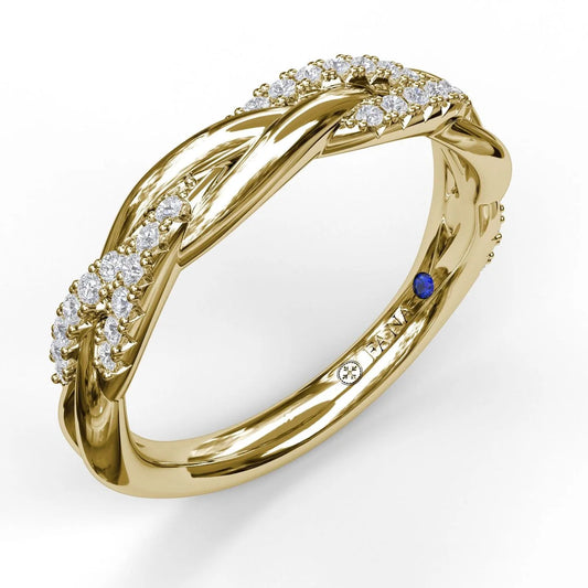 Braided and High Polish  Band