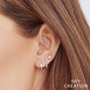 0.15CT 14K W/G DIAMOND STUD EARRING