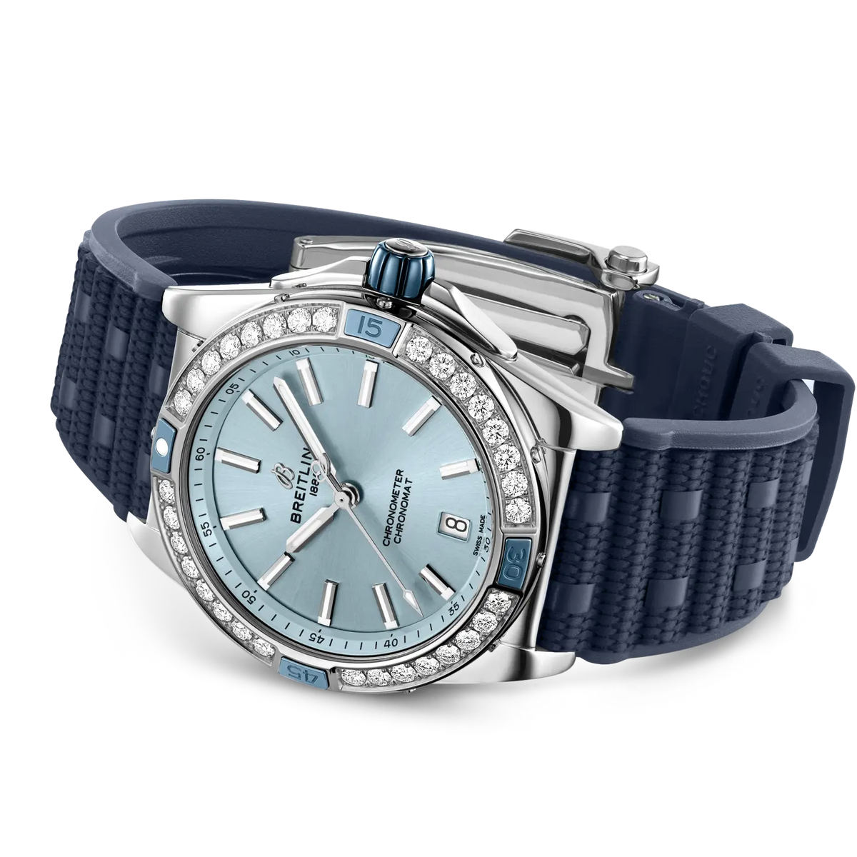 Super Chronomat Automatic 38 Stainless steel 38 mm A17356531C1S1 third view