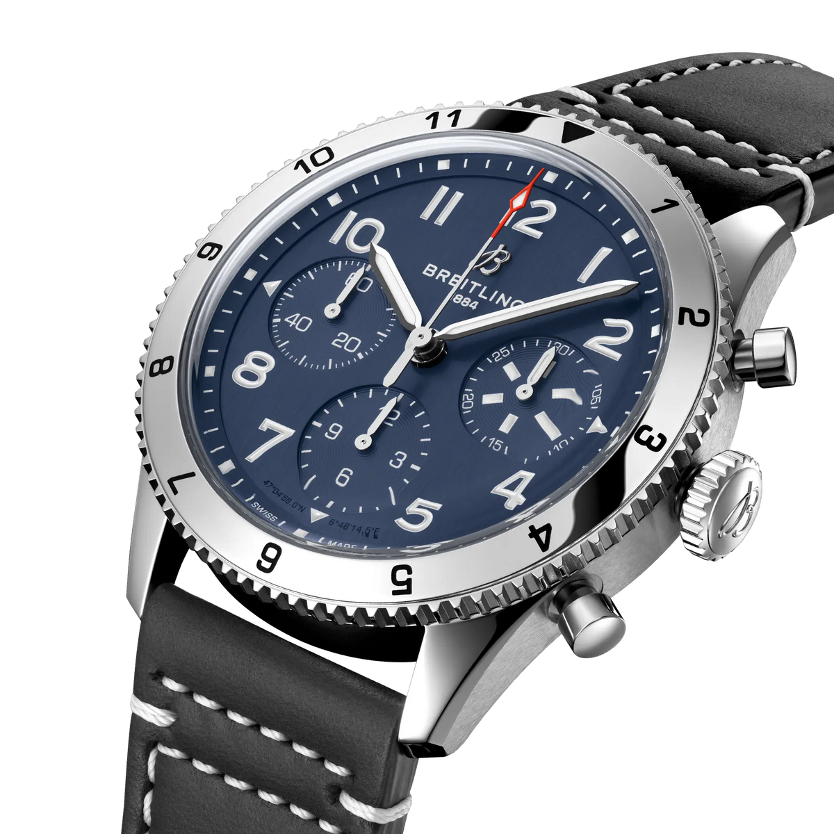 Classic AVI Chronograph 42 Tribute to Vought F4U Corsair Stainless steel 42 mm A233801A1C1X1 second view