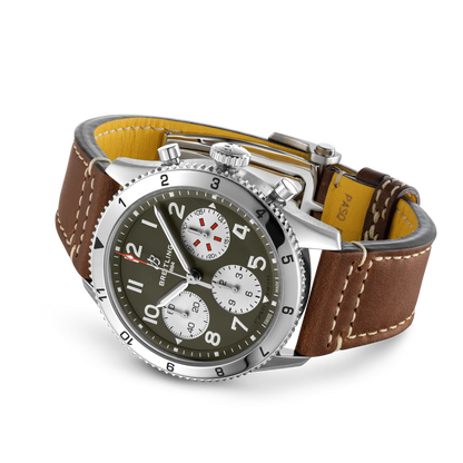 Classic AVI Chronograph 42 Curtiss Warhawk Stainless steel 42 mm A233802A1L1X1 third view