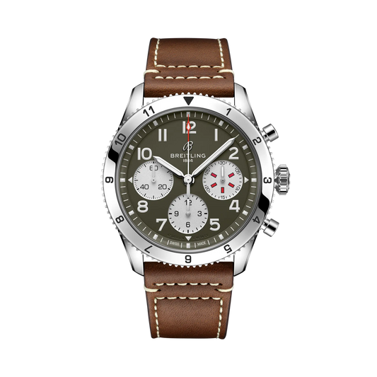 Classic AVI Chronograph 42 Curtiss Warhawk Stainless steel 42 mm A233802A1L1X1 main view