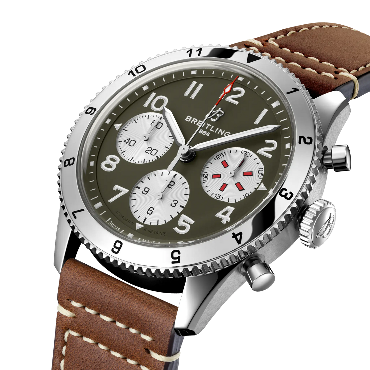 Classic AVI Chronograph 42 Curtiss Warhawk Stainless steel 42 mm A233802A1L1X1 second view