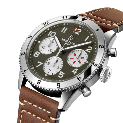 Classic AVI Chronograph 42 Curtiss Warhawk Stainless steel 42 mm A233802A1L1X1 second view