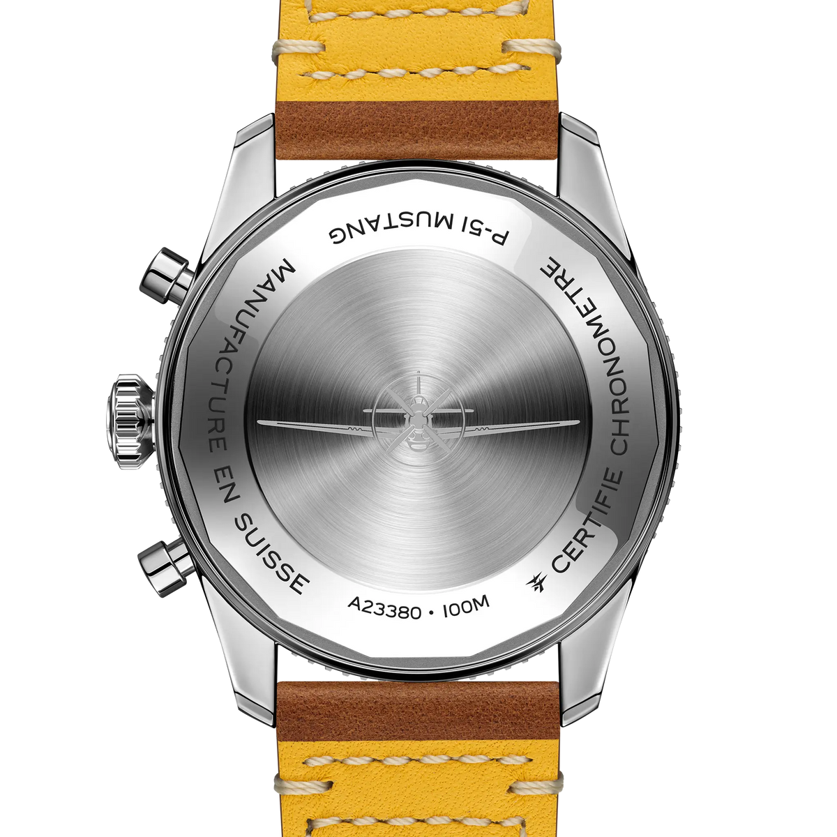 Classic AVI Chronograph 42 P-51 Mustang Stainless steel 42 mm A233803A1B1X1 fourth view