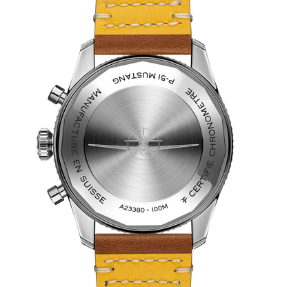 Classic AVI Chronograph 42 P-51 Mustang Stainless steel 42 mm A233803A1B1X1 fourth view