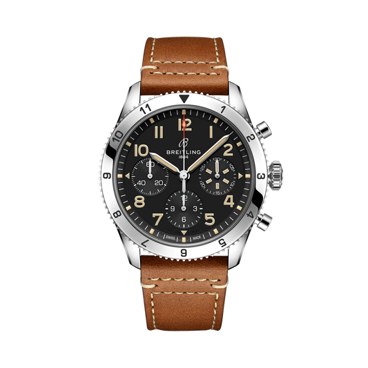 Classic AVI Chronograph 42 P-51 Mustang Stainless steel 42 mm A233803A1B1X1 main view