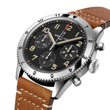 Classic AVI Chronograph 42 P-51 Mustang Stainless steel 42 mm A233803A1B1X1 second view