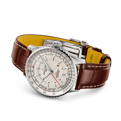 Navitimer Automatic GMT 41 Stainless steel 41 mm A32310211G1P1 third view