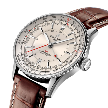 Navitimer Automatic GMT 41 Stainless steel 41 mm A32310211G1P1 secondary view
