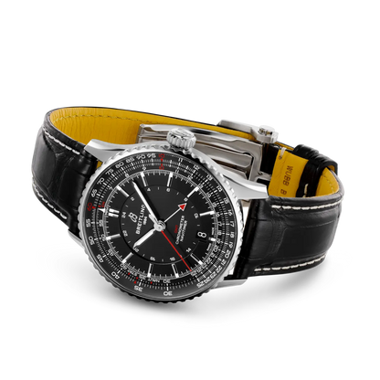 Navitimer Automatic GMT 41 Stainless steel 41 mm A32310251B1P1 third view