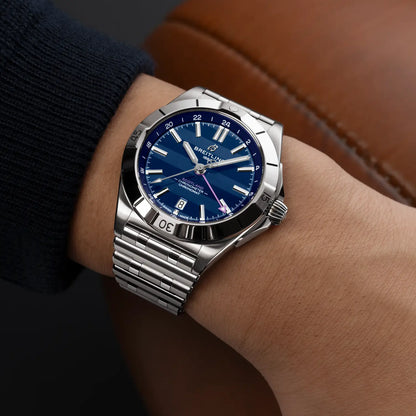 Chronomat Automatic GMT 40 Six Nations Scotland Stainless steel 40 mm A323986B1C1A1 fifth view