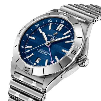 Chronomat Automatic GMT 40 Six Nations Scotland Stainless steel 40 mm A323986B1C1A1 second view
