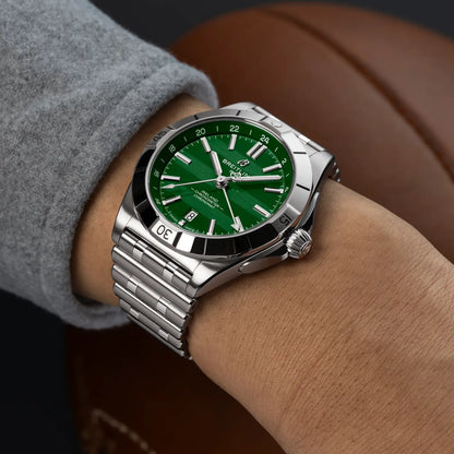 Chronomat Automatic GMT 40 Six Nations Ireland Stainless steel 40 mm A323987B1L1A1 fifth view