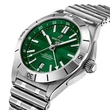 Chronomat Automatic GMT 40 Six Nations Ireland Stainless steel 40 mm A323987B1L1A1 second view