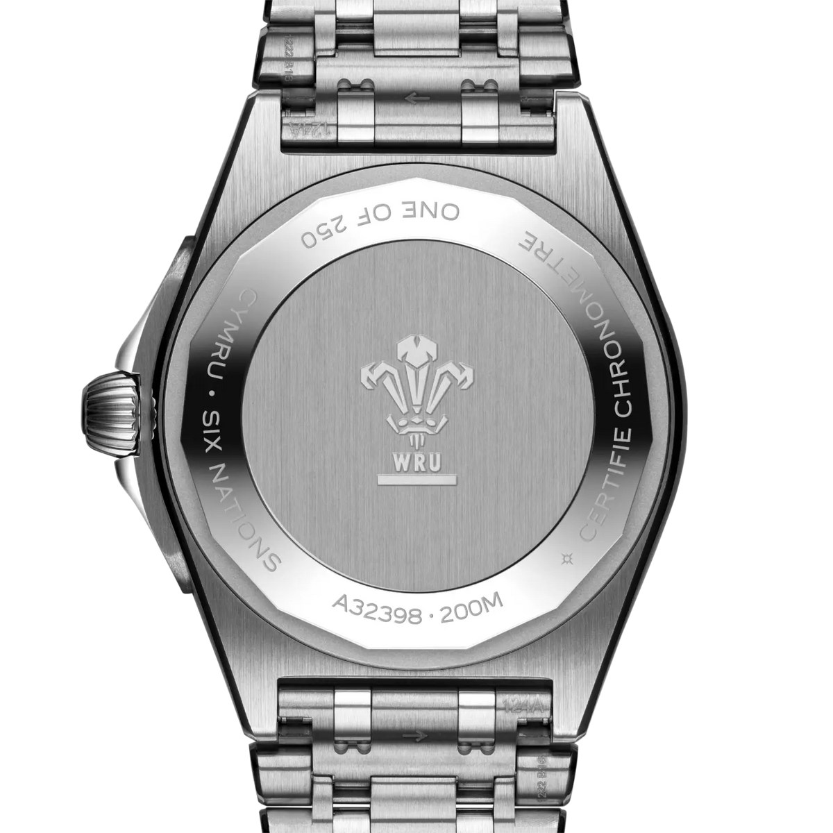 Chronomat Automatic GMT 40 Six Nations Wales Stainless steel 40 mm A323988B1K1A1 fourth view