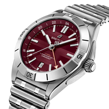 Chronomat Automatic GMT 40 Six Nations Wales Stainless steel 40 mm A323988B1K1A1 second view
