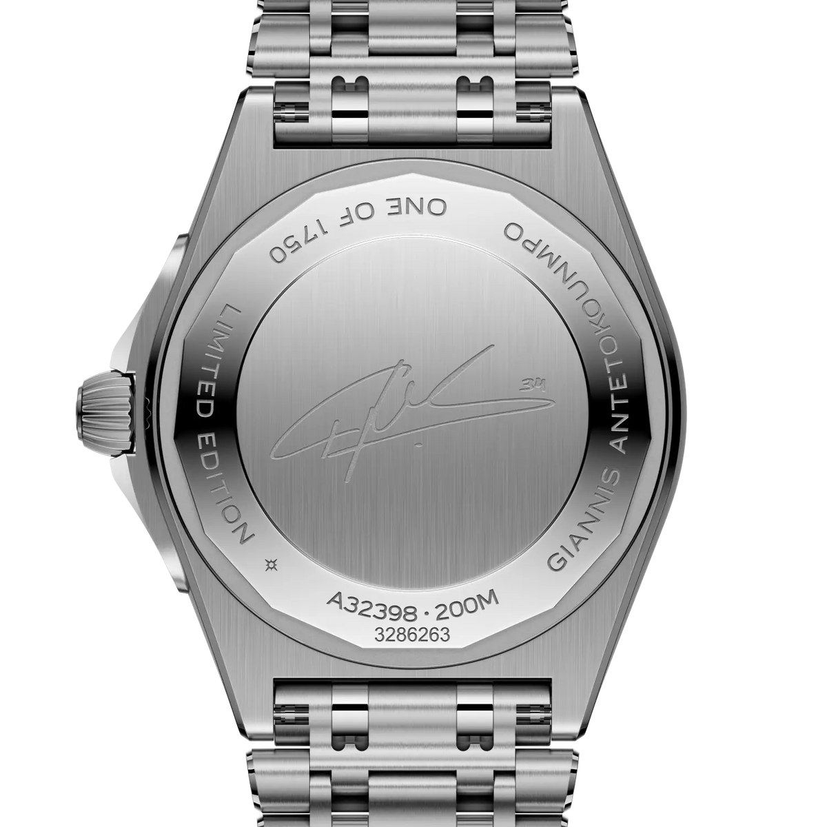 Chronomat Automatic GMT 40 Giannis Antetokounmpo Stainless steel 40 mm A32398A11L1A1 fourth view