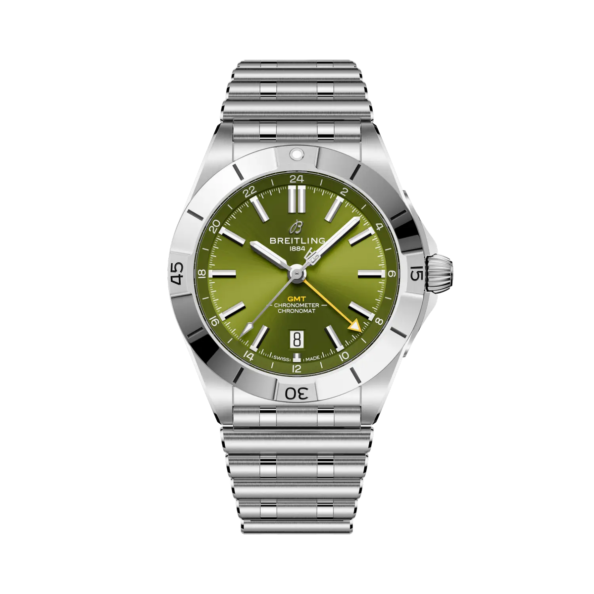 Chronomat Automatic GMT 40 Giannis Antetokounmpo Stainless steel 40 mm A32398A11L1A1 main view