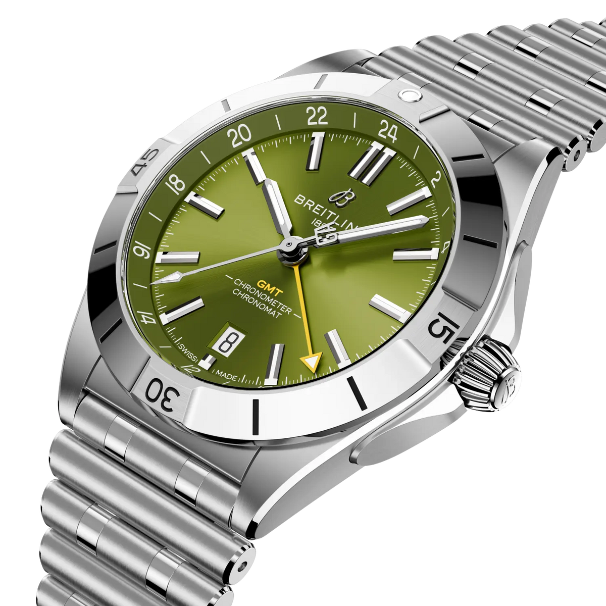 Chronomat Automatic GMT 40 Giannis Antetokounmpo Stainless steel 40 mm A32398A11L1A1 second view