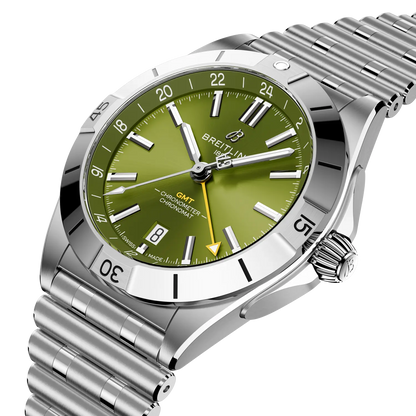 Chronomat Automatic GMT 40 Giannis Antetokounmpo Stainless steel 40 mm A32398A11L1A1 second view
