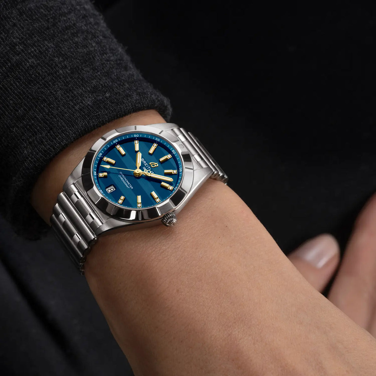 Chronomat 32 Six Nations Italy Stainless steel 32 mm A773101B1C1A1 fifth view