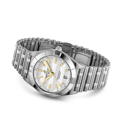 Chronomat 32 Six Nations England Stainless steel 32 mm A773105A1A1A1 third view