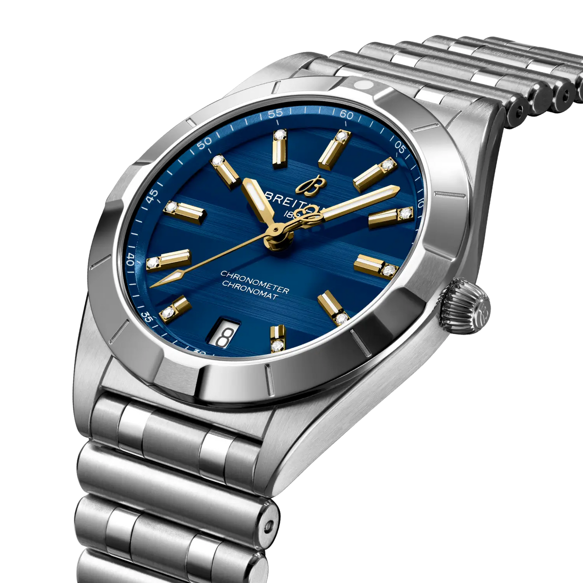 Chronomat 32 Six Nations Scotland Stainless steel 32 mm A773106A1C1A1 second view