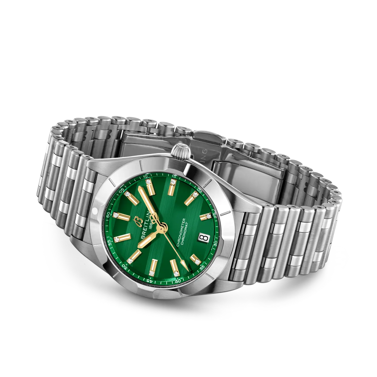 Chronomat 32 Six Nations Ireland Stainless steel 32 mm A773107A1L1A1 third view