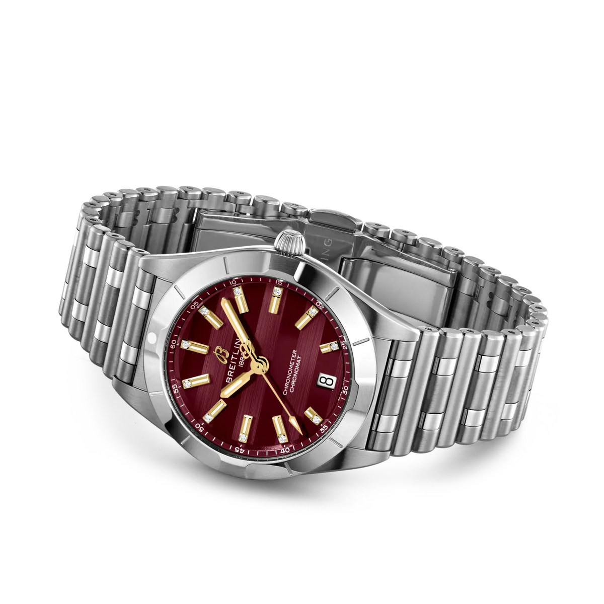 Chronomat 32 Six Nations Wales Stainless steel 32 mm A773108A1K1A1 third view