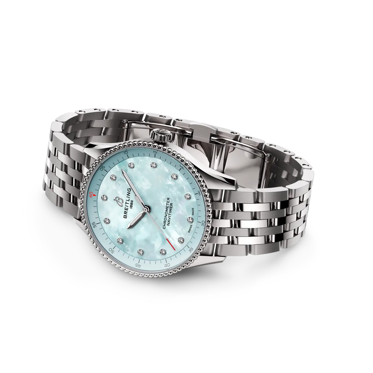 Navitimer 32 Stainless steel 32 mm A77320171C1A1 third view