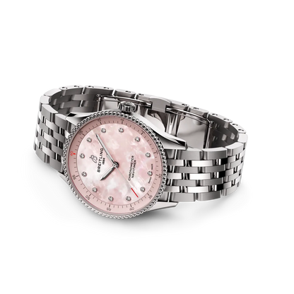 Navitimer 32 Stainless steel 32 mm A77320D91K1A1 third view