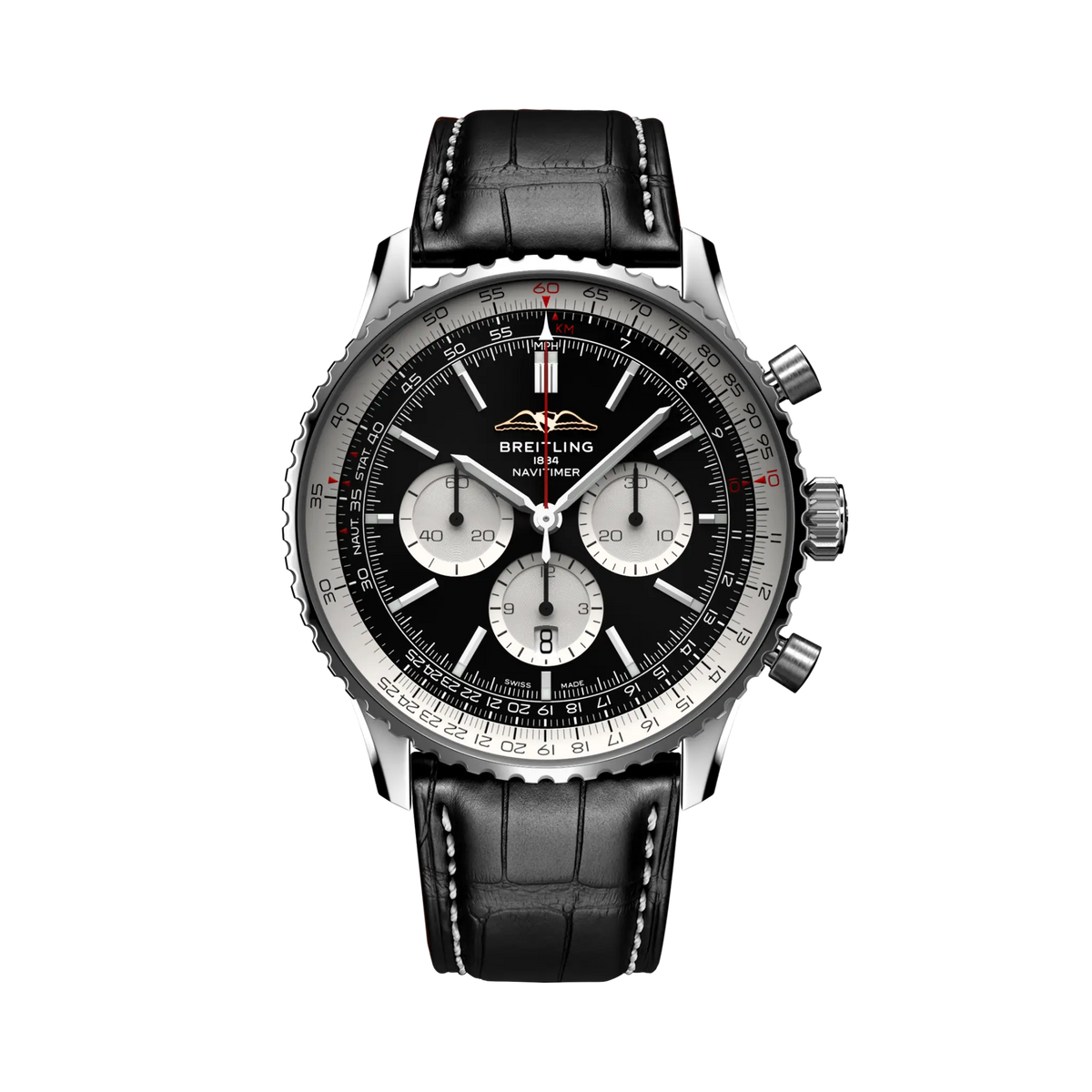 Navitimer B01 Chronograph 46 Stainless steel 46 mm AB0137211B1P1 main view