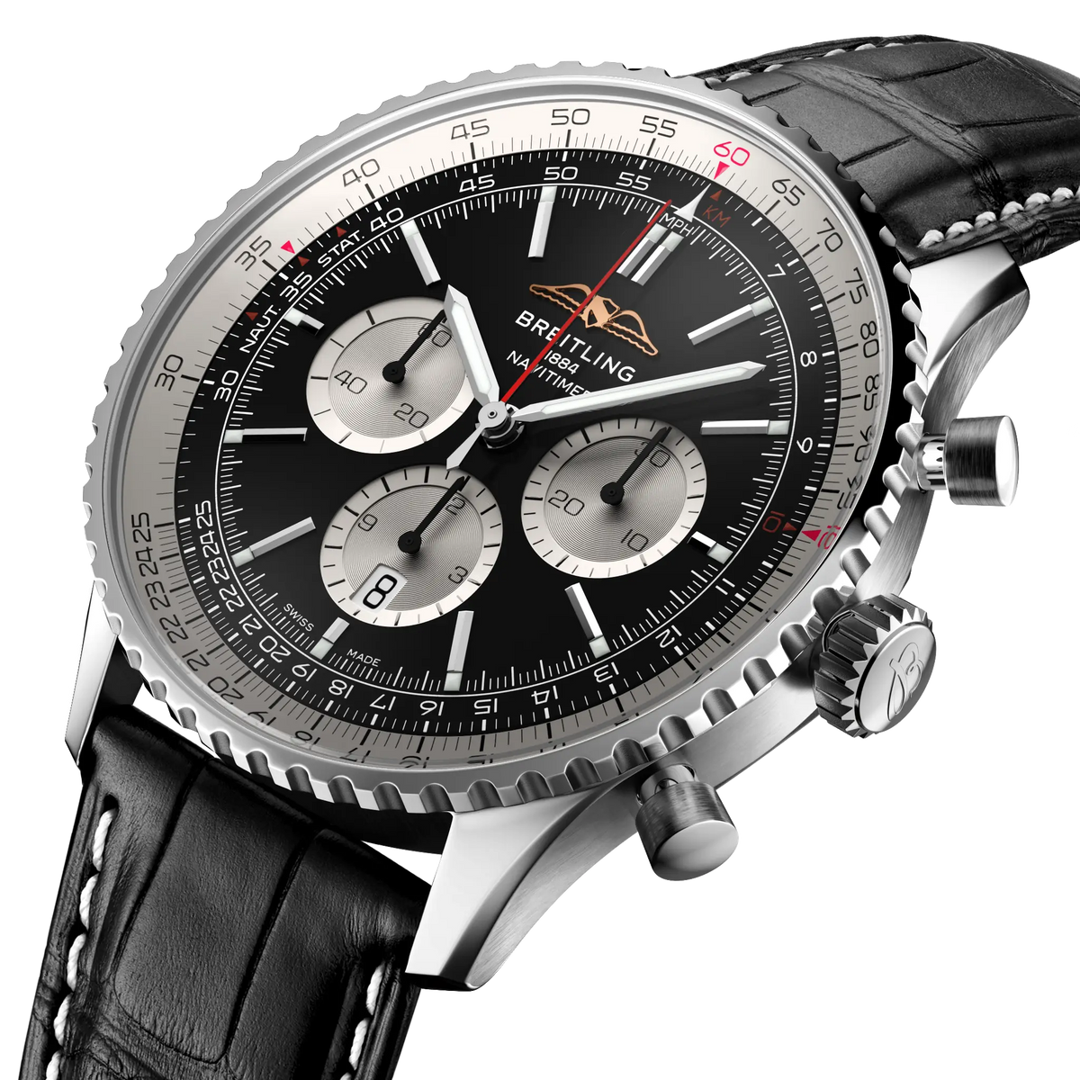 Navitimer B01 Chronograph 46 Stainless steel 46 mm AB0137211B1P1 secondary view