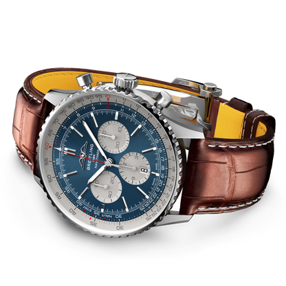 Navitimer B01 Chronograph 46 Stainless steel 46 mm AB0137211C1P1 third view